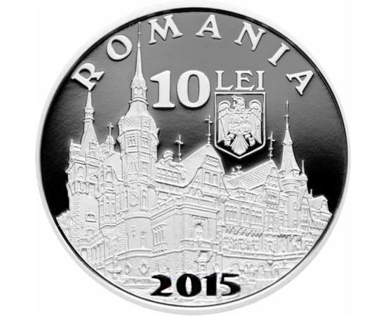  10lei,Carol I,Castelul Peleş,Ag,2015, România