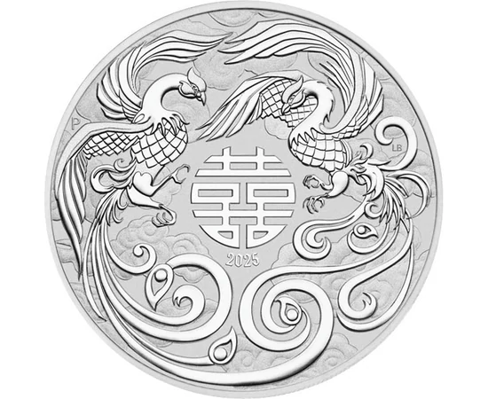 1 dolar, Phoenix, argint de 999,9/1000, 31,1 g, Australia, 2025