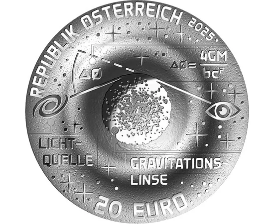 20 euro Descrierea fenomenului val.nom. argint de 925/1000 2074 g Austria 2025