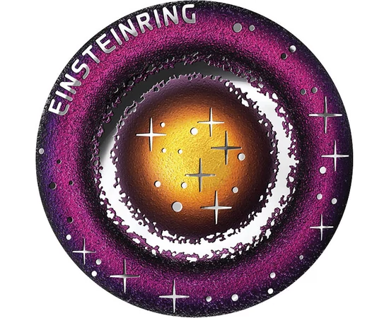 20 euro, Ilustrare Inelul Einstein, argint de 925/1000, 20,74 g, Austria, 2025