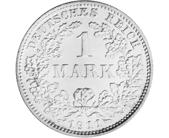  1 mărcă, Imp. German, Ag, 1891-1916, Imperiul German