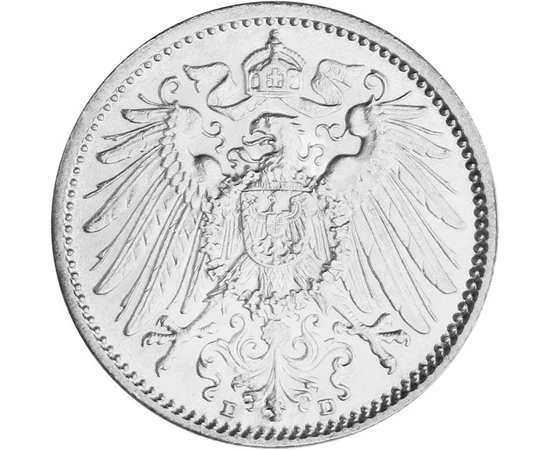  1 mărcă Imp. German Ag 1891-1916 Imperiul German