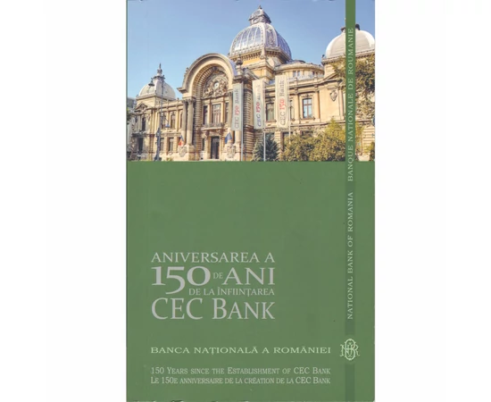  10 lei CEC-150 de ani argint 2014 România