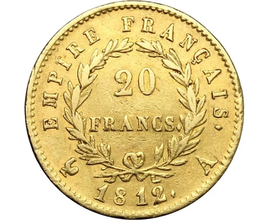  20 franciNapoleon I1807-1815aur Franţa