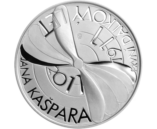  200 kč Jan Kašpar Ag proof 2011 Cehia