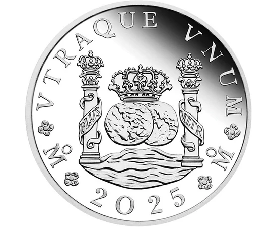 1 dolar, Stâlpii lui Hercule, , argint de 999,9/1000, 31,1 g, Australia, 2025