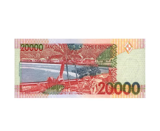 20000 dobra    0 Sao Tomé şi Príncipe 2004
