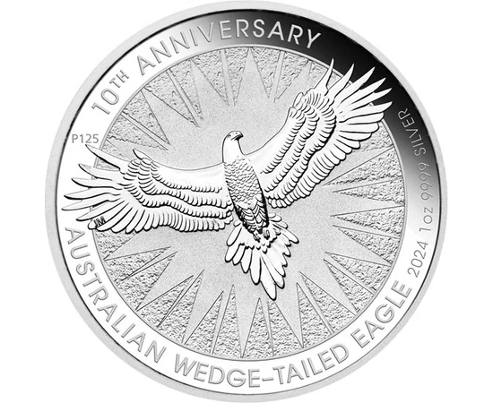 AUS/ 1 dolar,Vultur coadă-pană,1uAg,2024, Australia