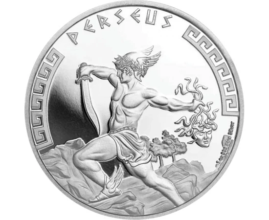 NIUE/ 2 dolari, Perseu, 1uAg, 2024, Niue