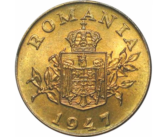  1 leu, Regele Mihai I, 1947, România