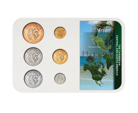 1 5 10 20 50 centavo 1 peso    0 Mexic 1950-1987