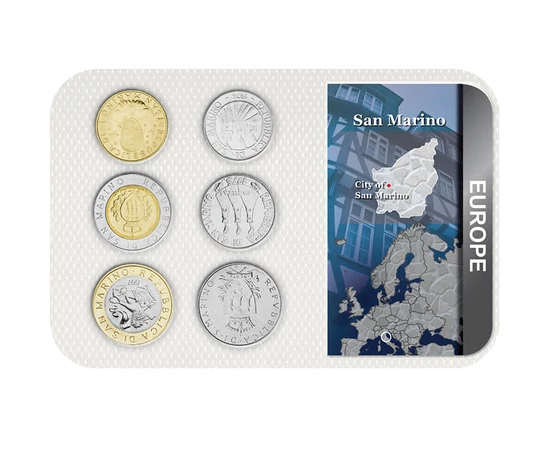 10 50 100 200 500 1000 lire    0 San Marino 1974-1997