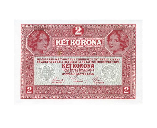 2 coroane    0 Austria 1919