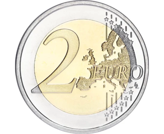 2 euro Harta Europei  cupru nichel 852 g Portugalia 2025
