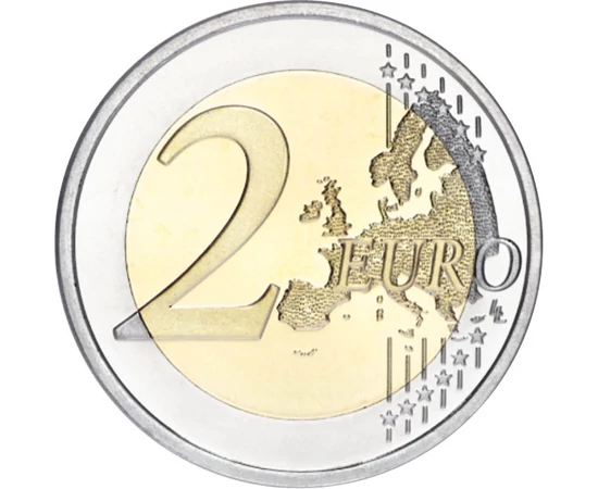 2 euro Harta UE  cupru nichel 852 g Italia 2025