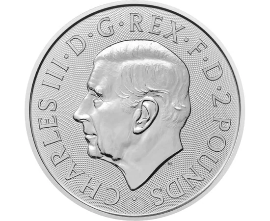GB/ 2 lire Sf.Gheorghe 1uAg 2024 Marea Britanie
