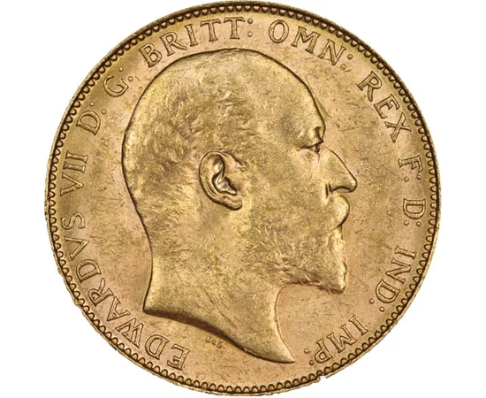  1 sov. aur Eduard VII 1902-1910 Marea Britanie
