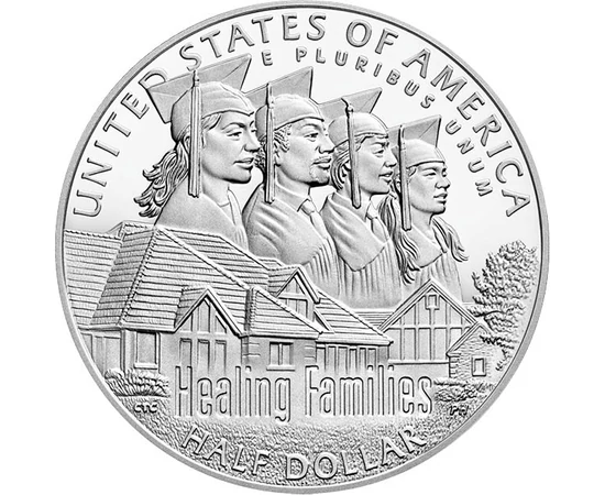  1/2 dolarMonumentinscripţii2017 SUA