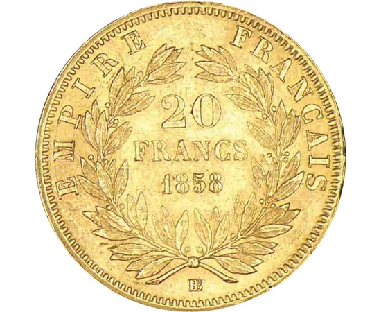  20 franciaurNapoleonIII1853-1860 Franţa