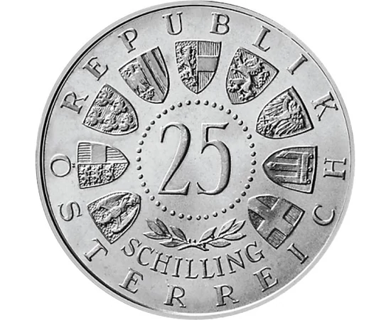 25 şilingi Burgenland are 40 de ani Austria