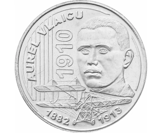  50 bani, Aurel Vlaicu, 2010, bu, România