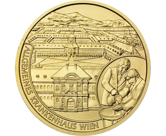  50 euro Semmelweis Aur 2008 Austria