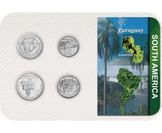 50, 100, 500, 1000 guarani, ,  , 0, Paraguay, 2006-2022