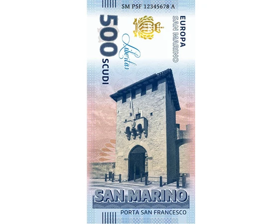 500 scudo    0 San Marino 2025