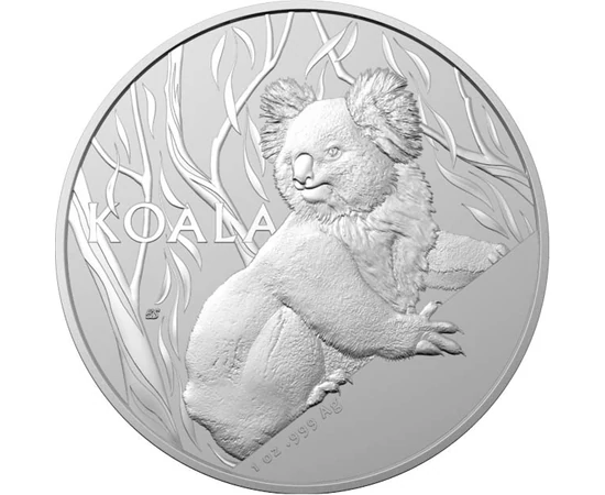 AUS/ 1 dolar, Koala, 1uAg, 2024, Australia