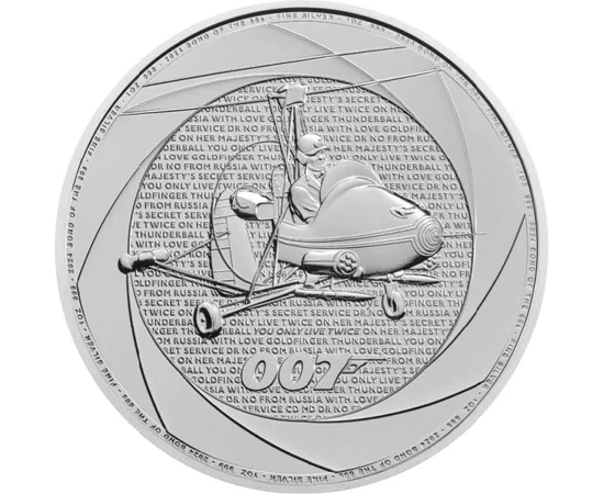 GB/ 2 lire,Elicopter-J.B.007,1uAg,2024, Marea Britanie