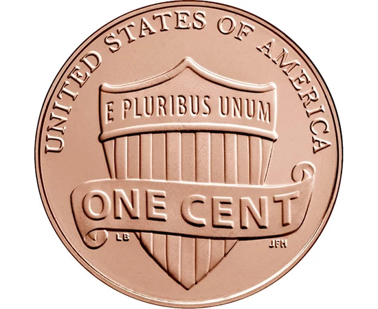 1 cent Stemă  cupru nichel 25 g SUA 2017
