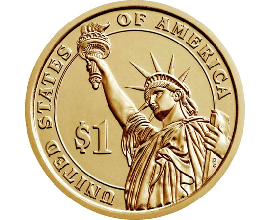 1 dolar Statuia libertăţii cupru nichel 81 g SUA 2020