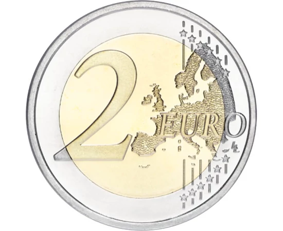 2 euro Harta UE  cupru nichel 85 g Slovacia 2019