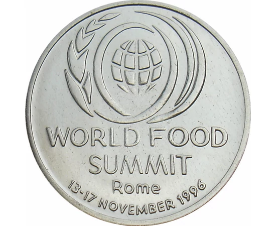  10 lei World Food Summit 1996 România