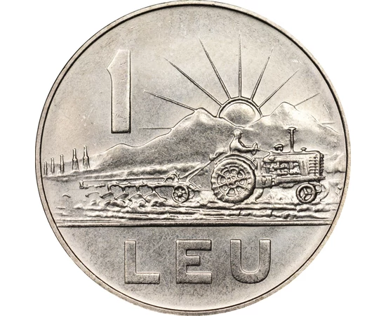  1 leu, Rep. Socialistă, 1966, România