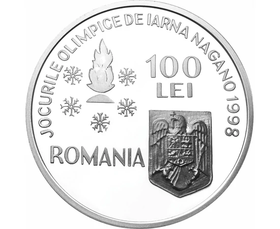  100 lei Olimpiadă Bob Ag. 1998 România