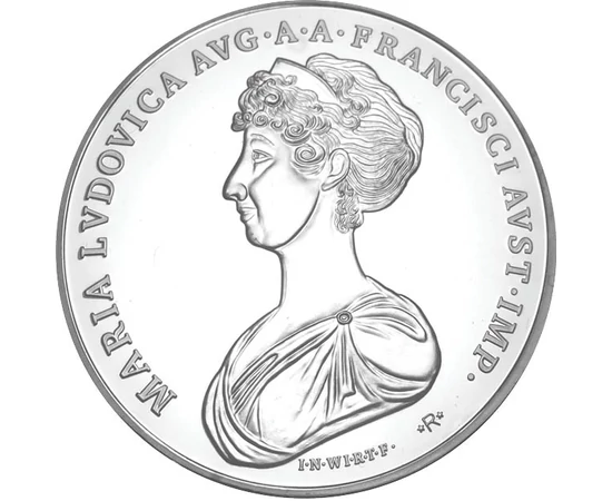 MKE/ Maria Ludovika, medalia de încoronare, piesa originală: 1808