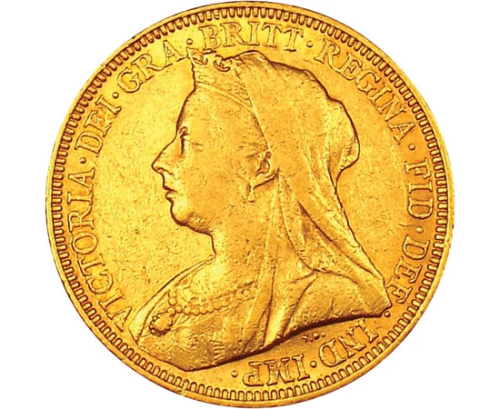  1 sovereignaurRegina Victoriavoal Marea Britanie