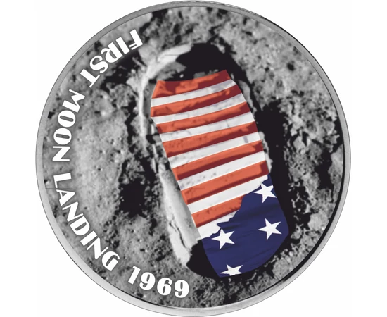  25 cenţi,Primul pas pe Lună,2004, SUA