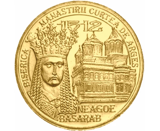  50 bani, Neagoe Basarab, 2012,bu, România