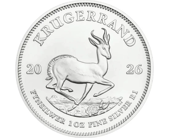 1 rand, Antilopă, , argint de 999/1000, 31,1 g, Republica Africa de Sud, 2026