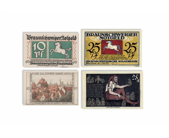 10 25 50 75 pfennig    0 Republica de la Weimar 1921