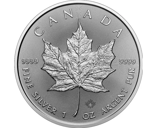 5 dolari, Frunză de arţar, argint de 999,9/1000, 31,1 g, Canada, 2026