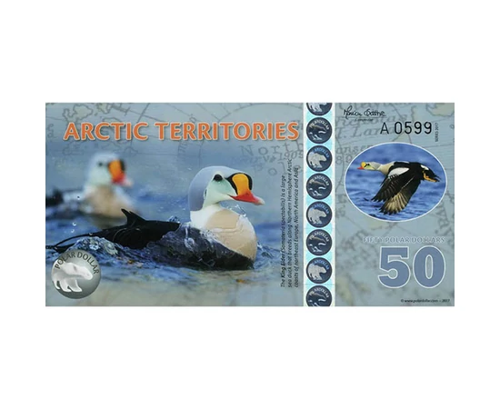 50 dolari polari, ,  , 0, Teritoriile arctice, 2017
