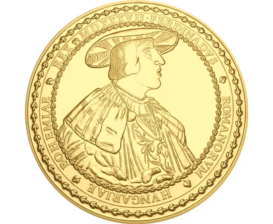 MAO/ Ferdinand I, 15 guldeni, piesa originală: 1537