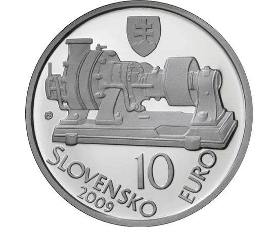  10 euro Stodola AurelAgproof2009 Slovacia