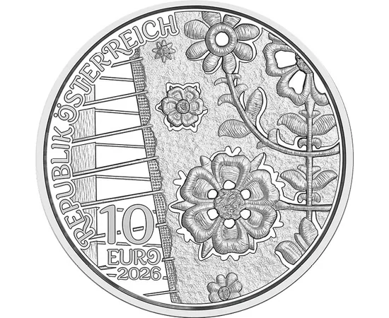 10 euro Loden   argint de 925/1000 1555 g Austria 2026