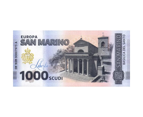 1000 scudo, ,  , 0, San Marino, 2025