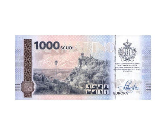 1000 scudo    0 San Marino 2025