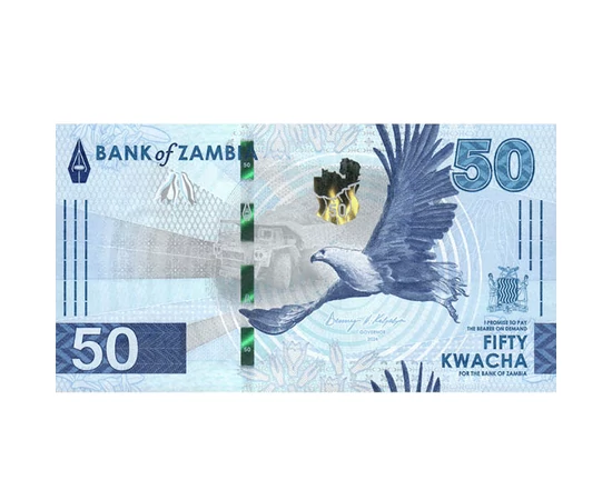 50 kwacha, ,  , 0, Zambia, 2024